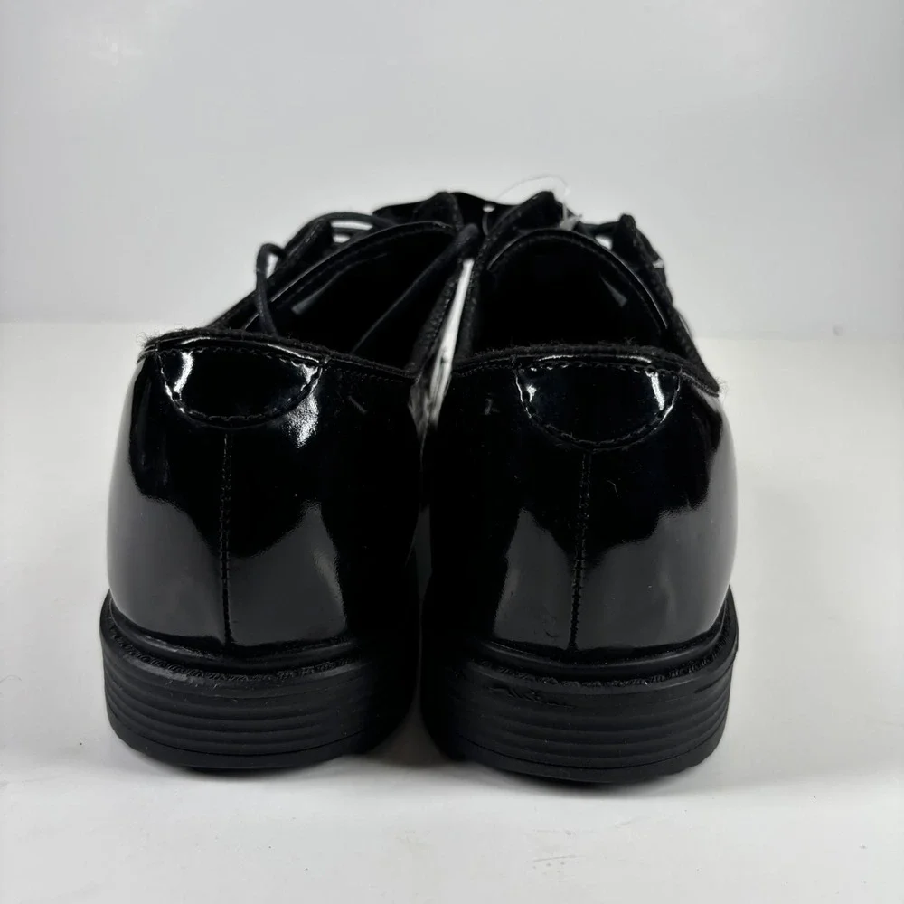 Original S.W.A.T. 118001 Men's US 10 Black High Gloss Dress Oxford Uniform Shoes